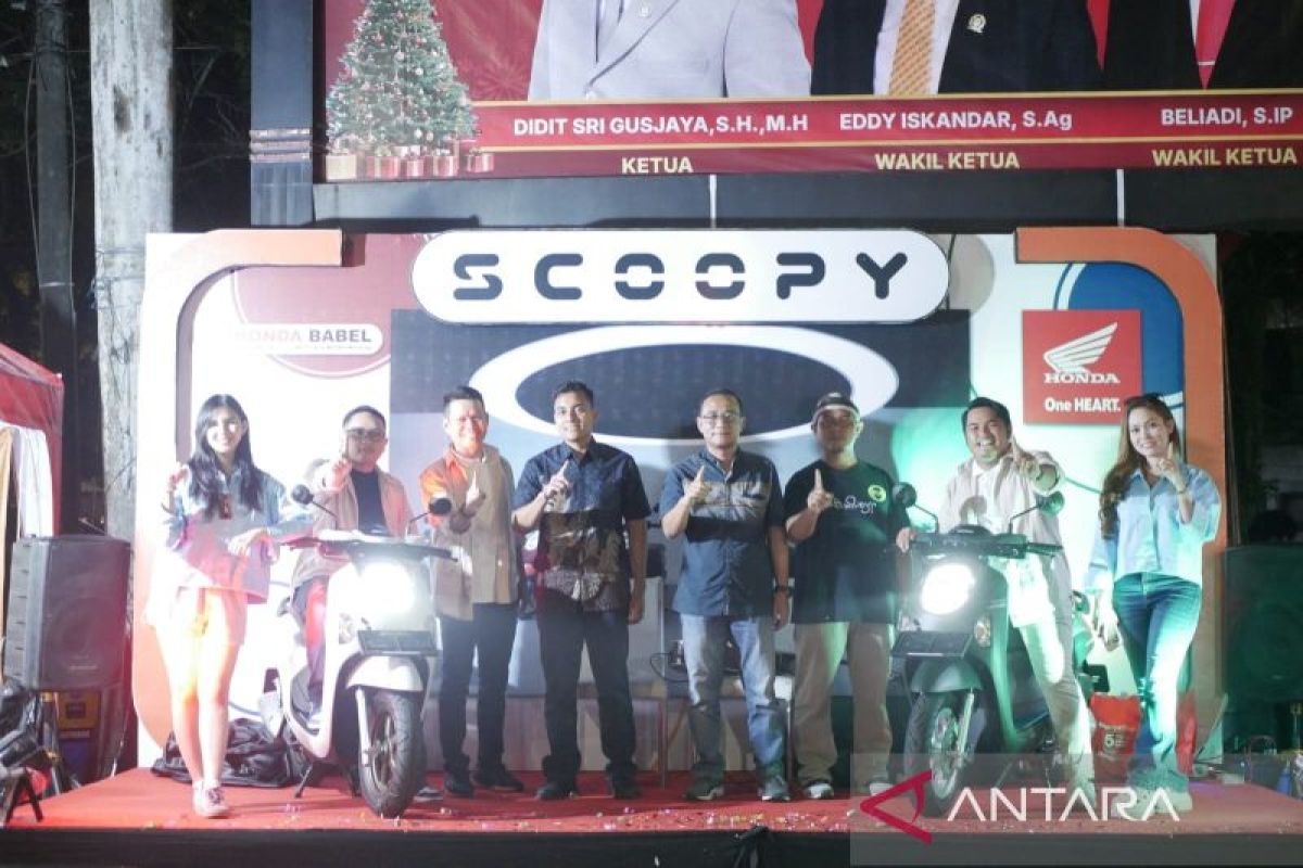 Launching New Honda Scoopy curi perhatian masyarakat Bangka Belitung