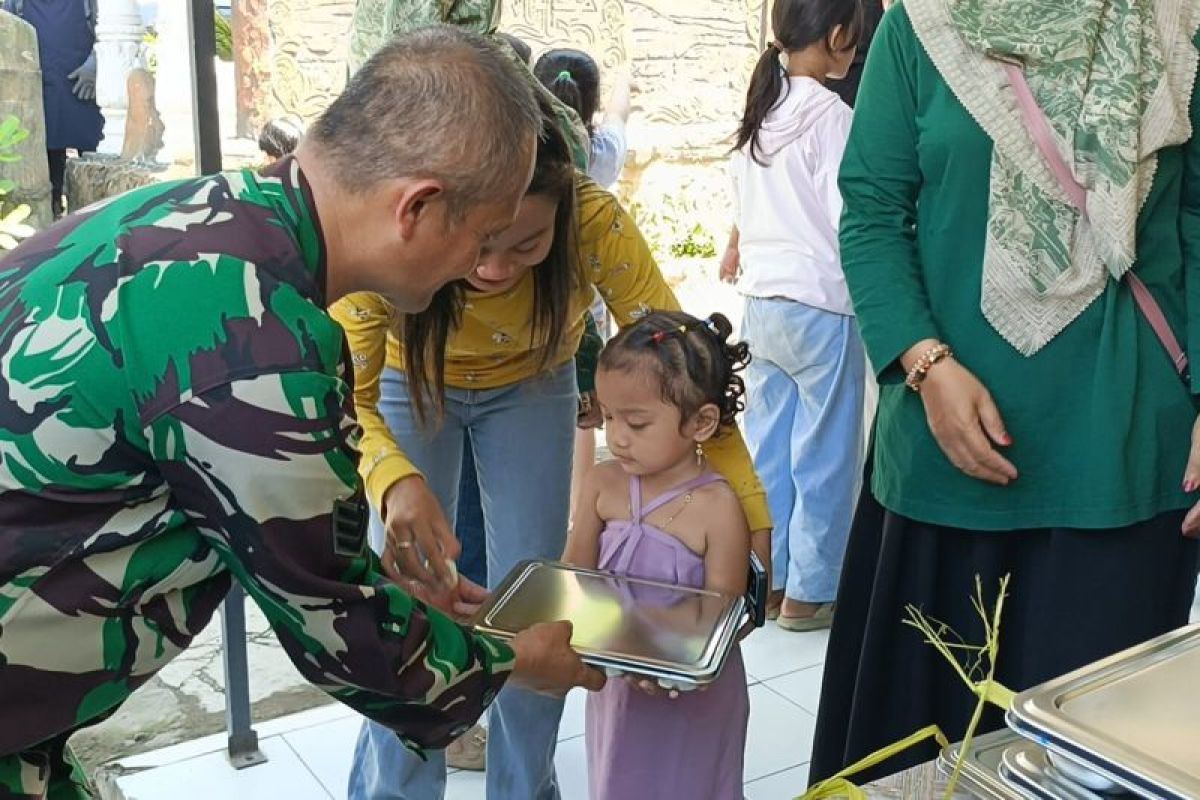 Kodim Ponorogo uji coba program MBG kepada ibu hamil dan balita