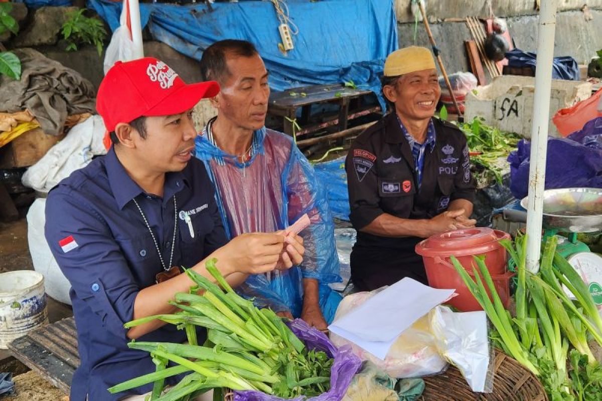 BI Sulsel temukan uang palsu saat sosialisasi di pasar  Minasa Upa