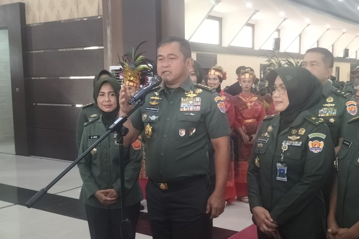 KSAD  libatkan Kowad dalam program ketahanan pangan TNI AD 2025