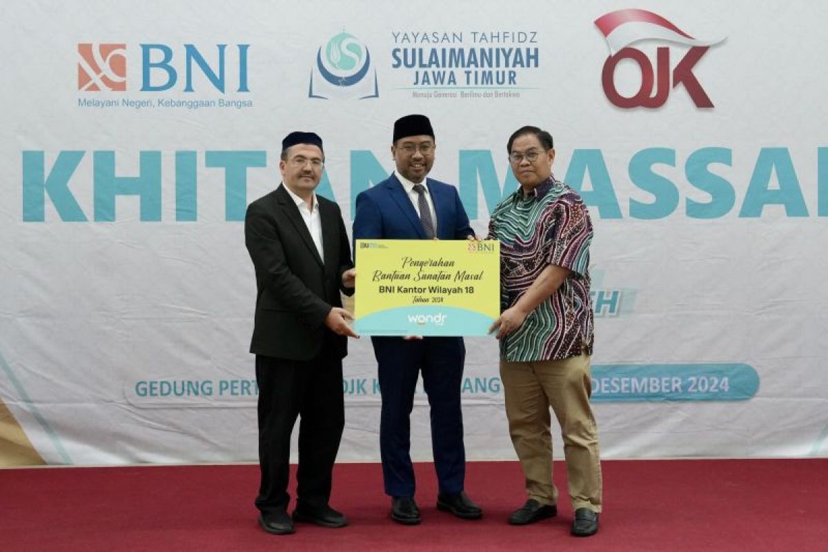 BNI Kantor Wilayah 18 beri bantuan khitanan massal 2024 di Malang