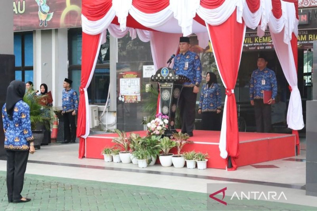 Kanwil Kemenkumham Riau gelar upacara peringatan hari ibu ke-96