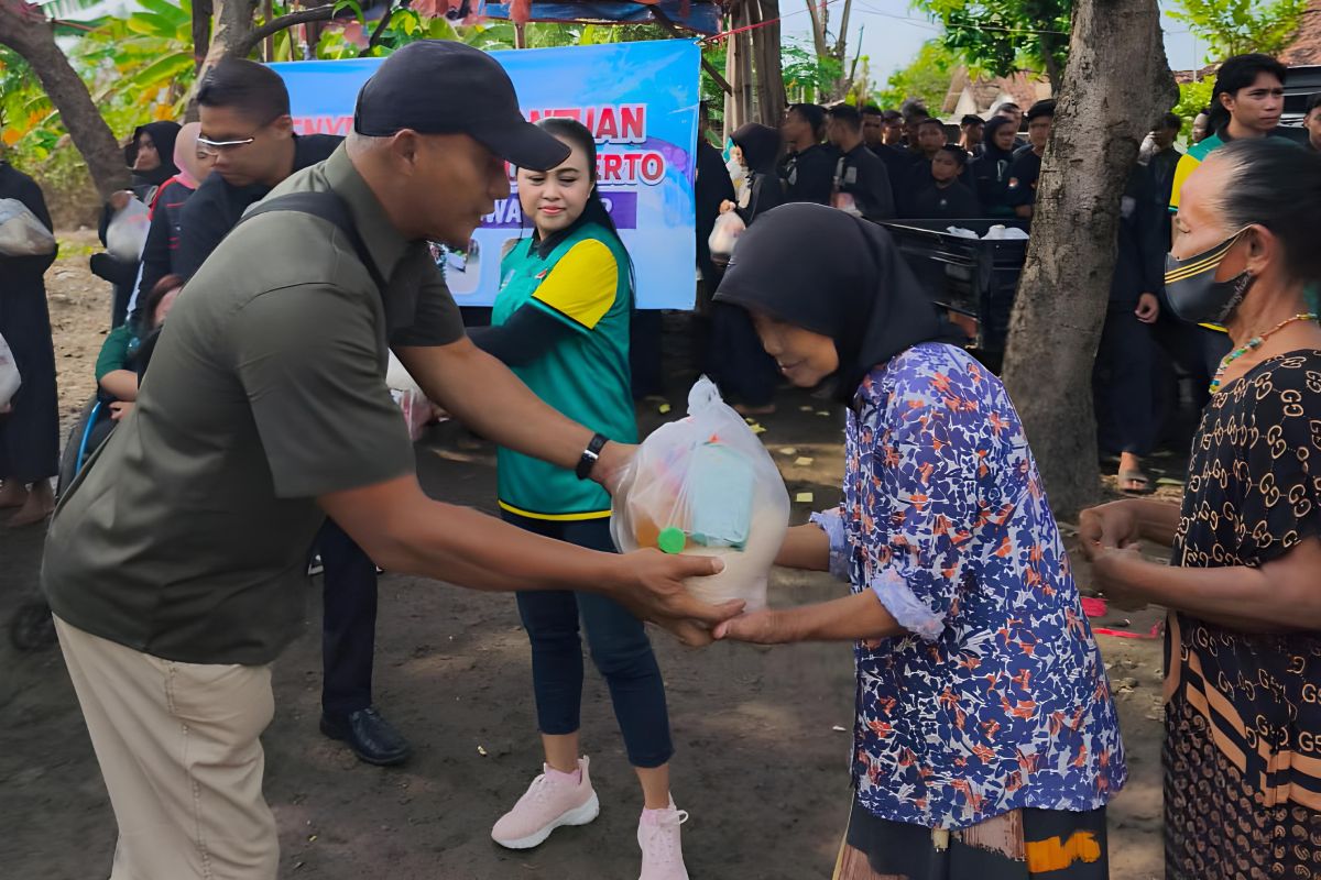 NPCI Jatim salurkan ratusan paket sembako bagi warga terdampak banjir