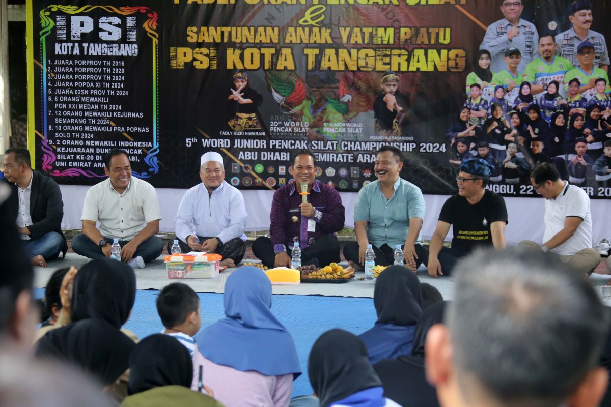 Wali Kota Tangerang ajak IPSI jadikan pencak silat olahraga andalan