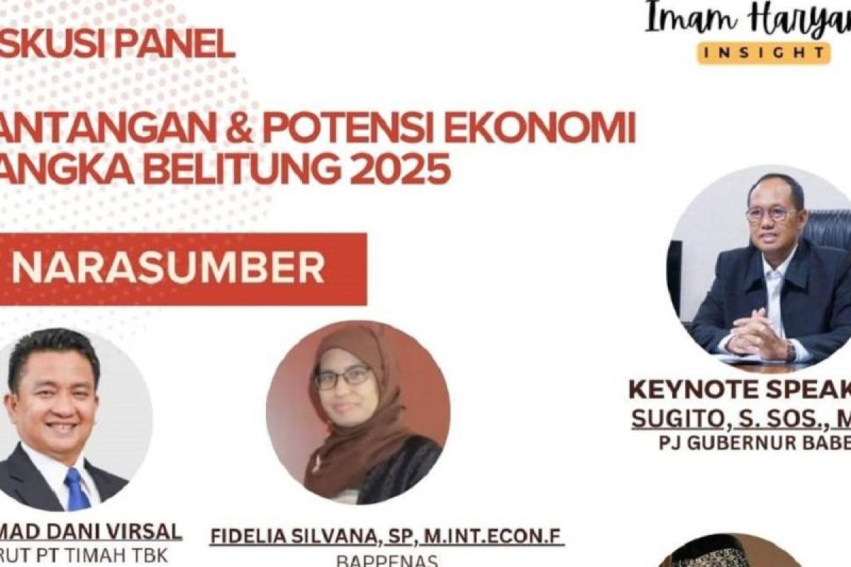 IHI gelar diskusi tantangan dan potensi ekonomi Babel 2025