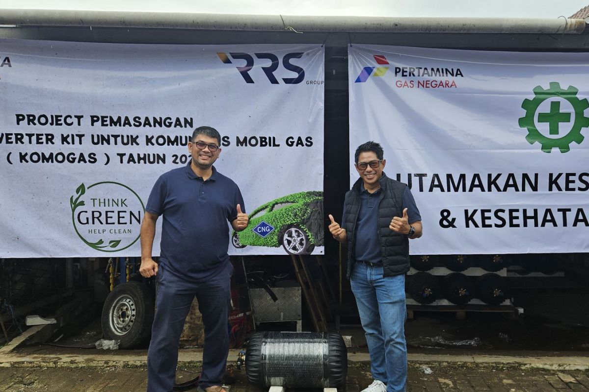 PGN pasang konverter kit BBG untuk 67 taksi online