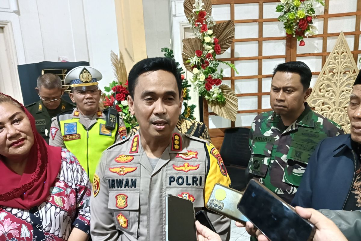 1.300 personel gabungan amankan perayaan Natal Kota Semarang