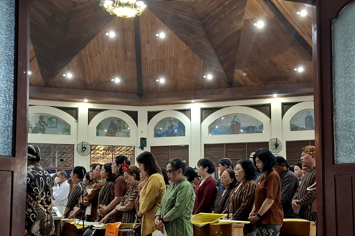 Ibadah malam Natal di Kota Bandarlampung berjalan aman dan kondusif