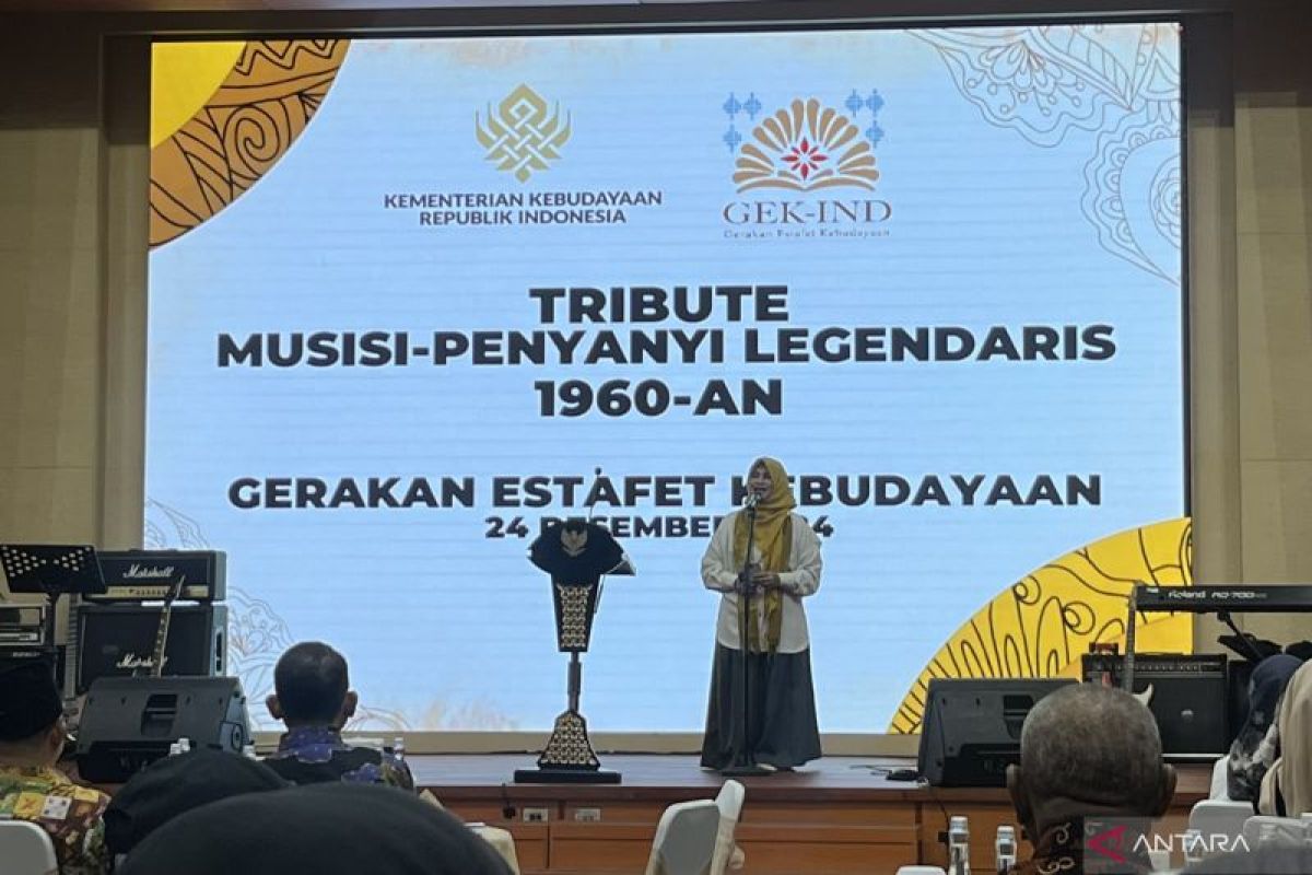 Kementerian Kebudayaan gelar penghormatan bagi musisi era 60-an