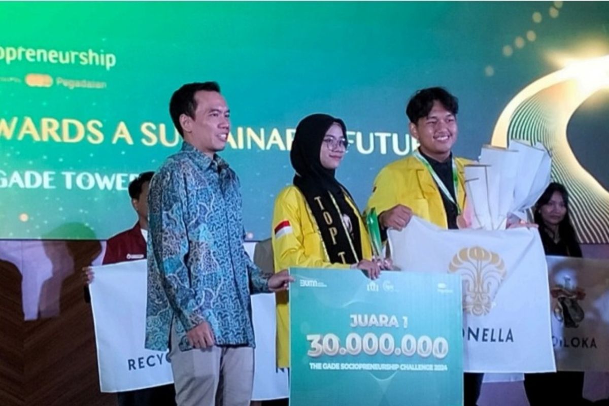 Startup binaan UI raih juara satu ajang The Gade Sociopreneurship Challenge