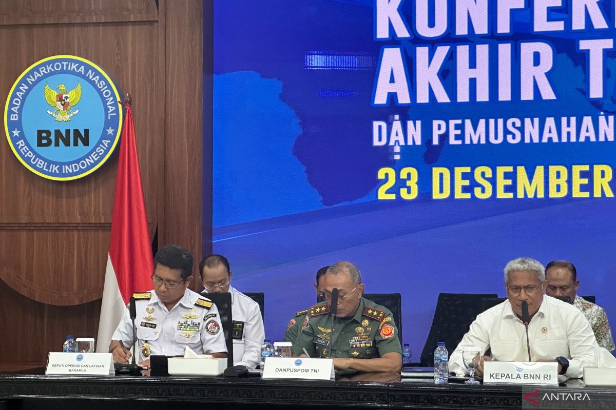 Danpuspom TNI: 254 anggota terlibat narkoba telah ditindak