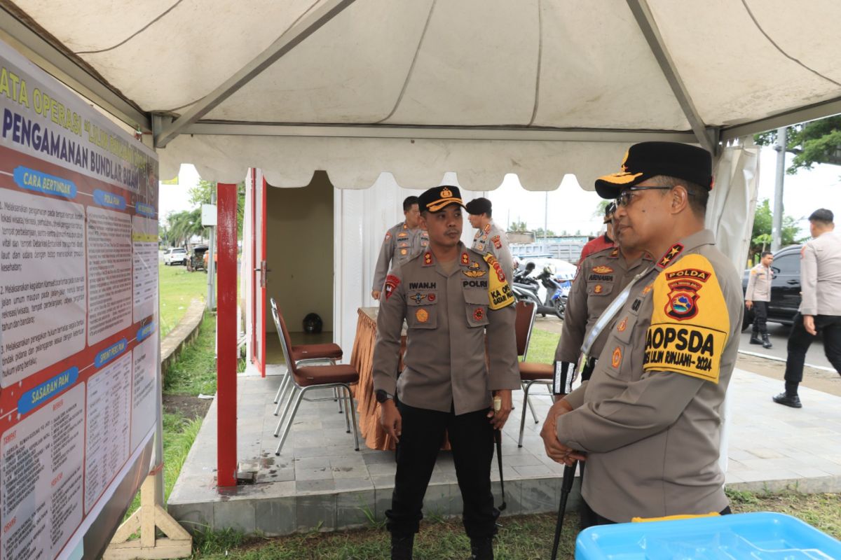 Polres Lombok Tengah menyiapkan 5 posko Nataru