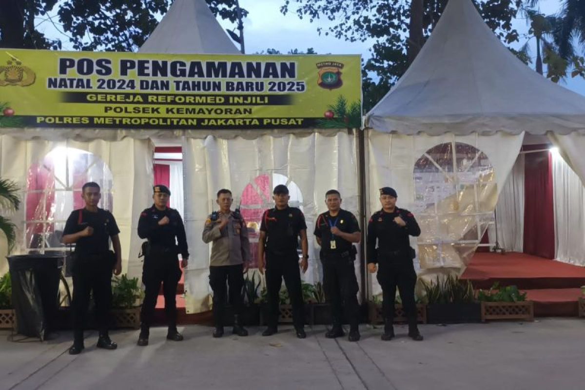 PPK Kemayoran dirikan pos pengamanan di enam titik dukung Nataru aman