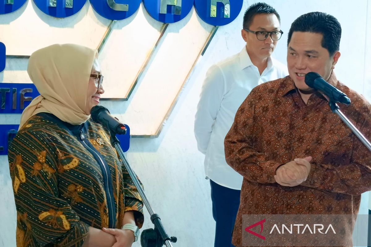 Menteri BUMN-Menteri PPPA sinkronisasi program perkuat pelayanan