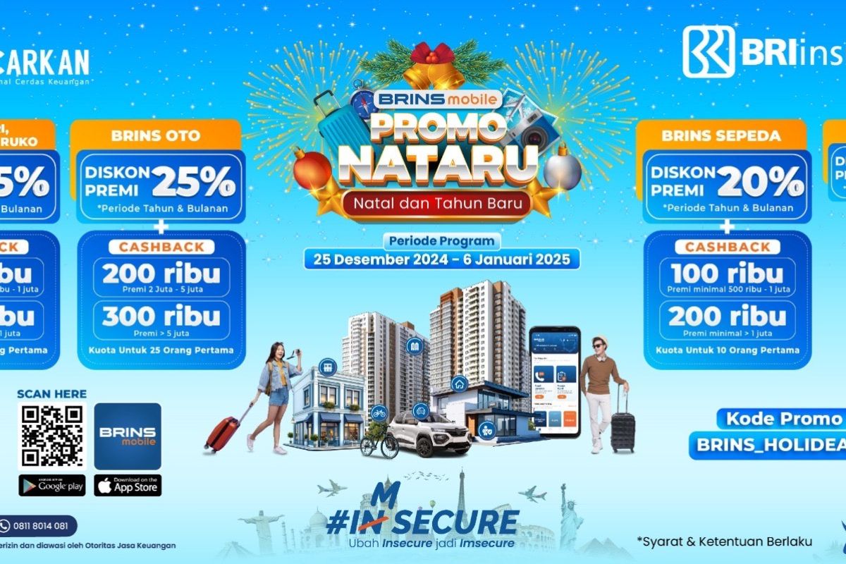 BRINS imbau masyarakat siapkan 3 jenis asuransi