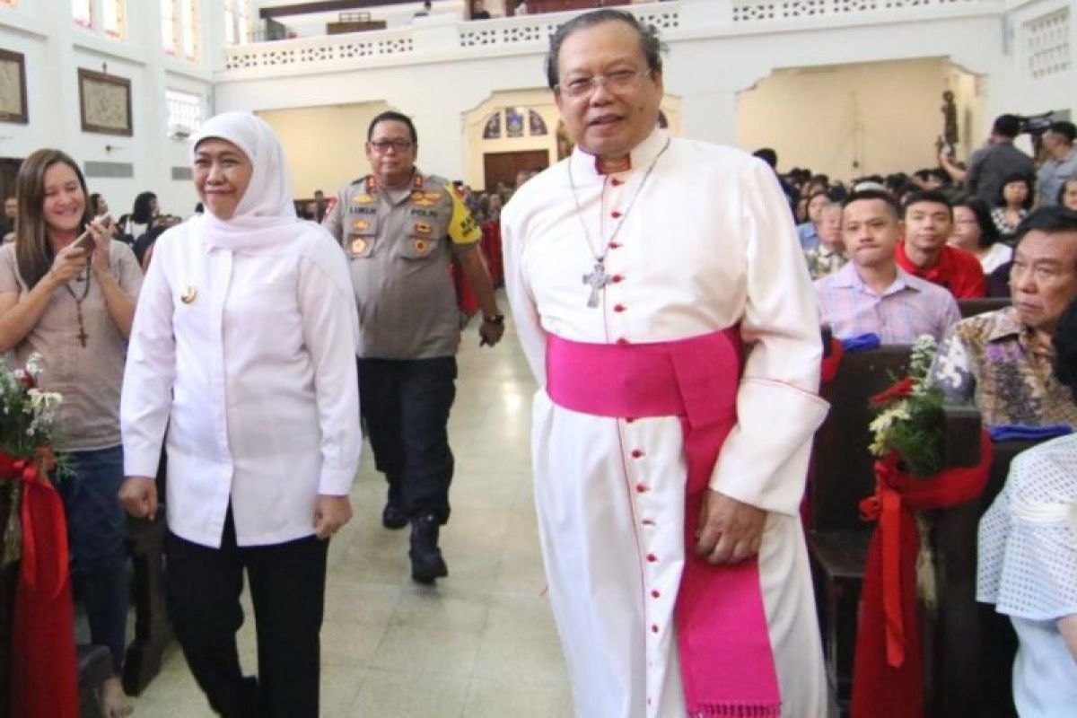 Cagub Khofifah ajak masyarakat jadikan Natal momentum tebar cinta kasih