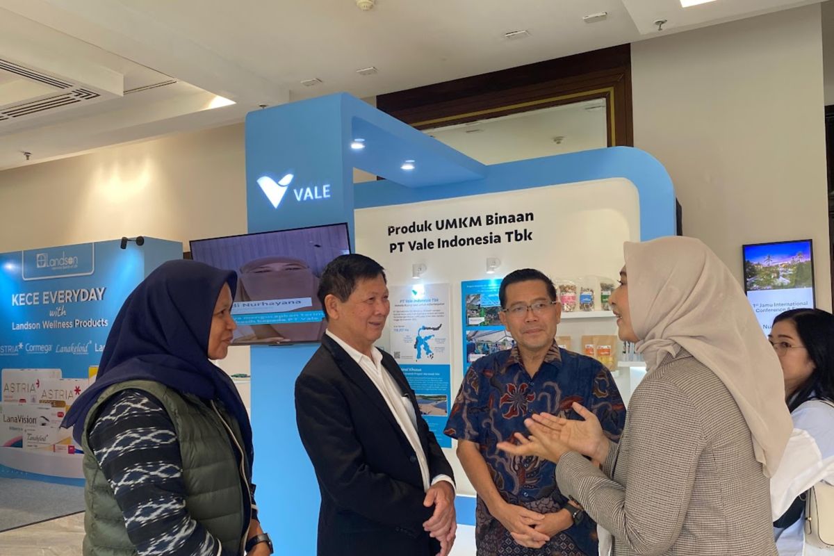 PT Vale IGP Morowali kenalkan produk herbal binaan International Conference and Expo Jamu di Bali