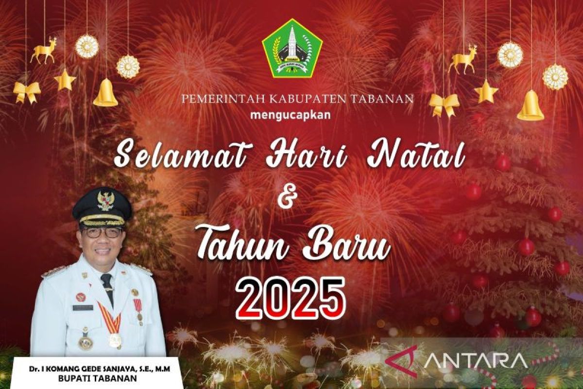 Bupati Tabanan berharap perayaan Natal jadi simbol mempererat toleransi