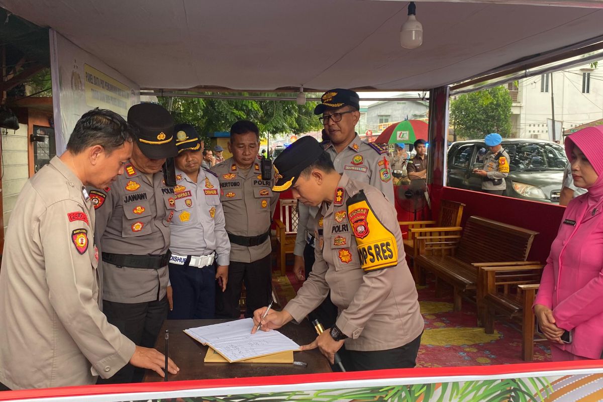 Polres Singkawang  pastikan perayaan Natal 2024 berjalan aman dan lancar