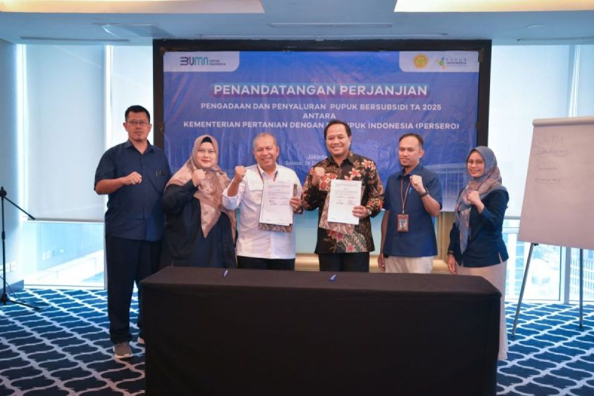 Pupuk Indonesia siap distribusikan pupuk bersubsidi mulai 1 Januari 2025