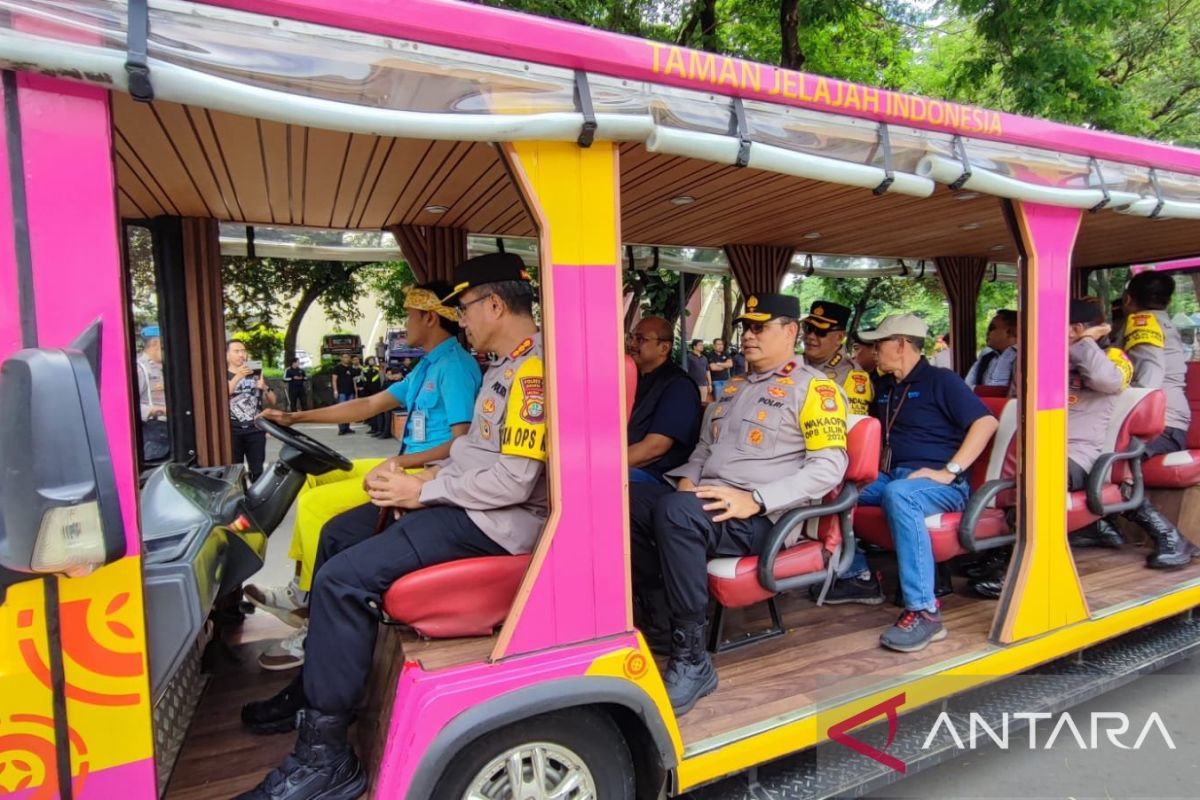 Wakapolda Metro Jaya tinjau TMII untuk pastikan pengamanan libur Nataru