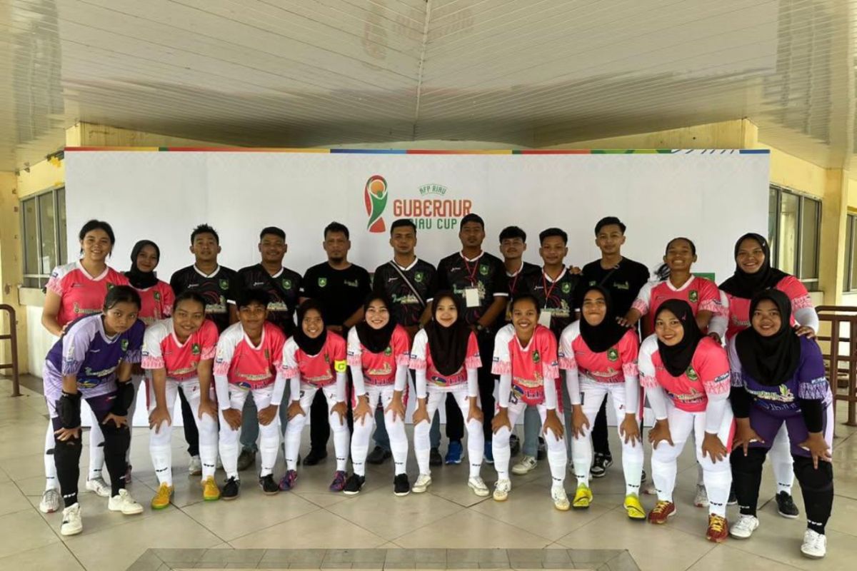 Tim futsal putri AFK Bengkalis runner-up Kejurda Gubernur Riau