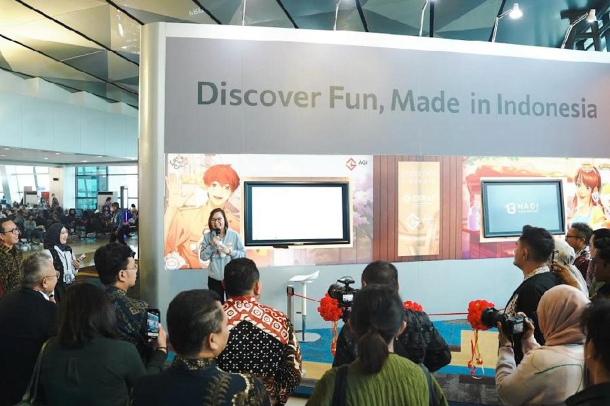 Game Corner Terminal 3 Bandara Soetta promosikan karya kreatif lokal