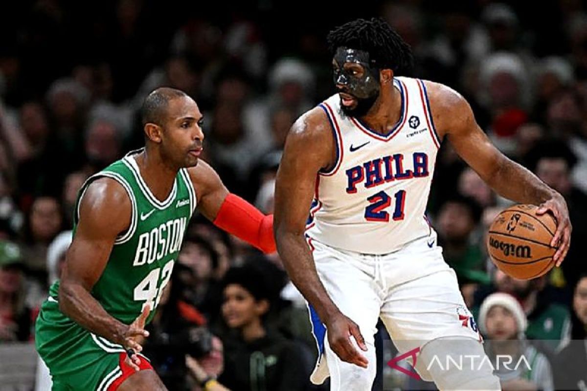 NBA: 76ers bangkit dengan kemenangan atas Celtics di laga Natal