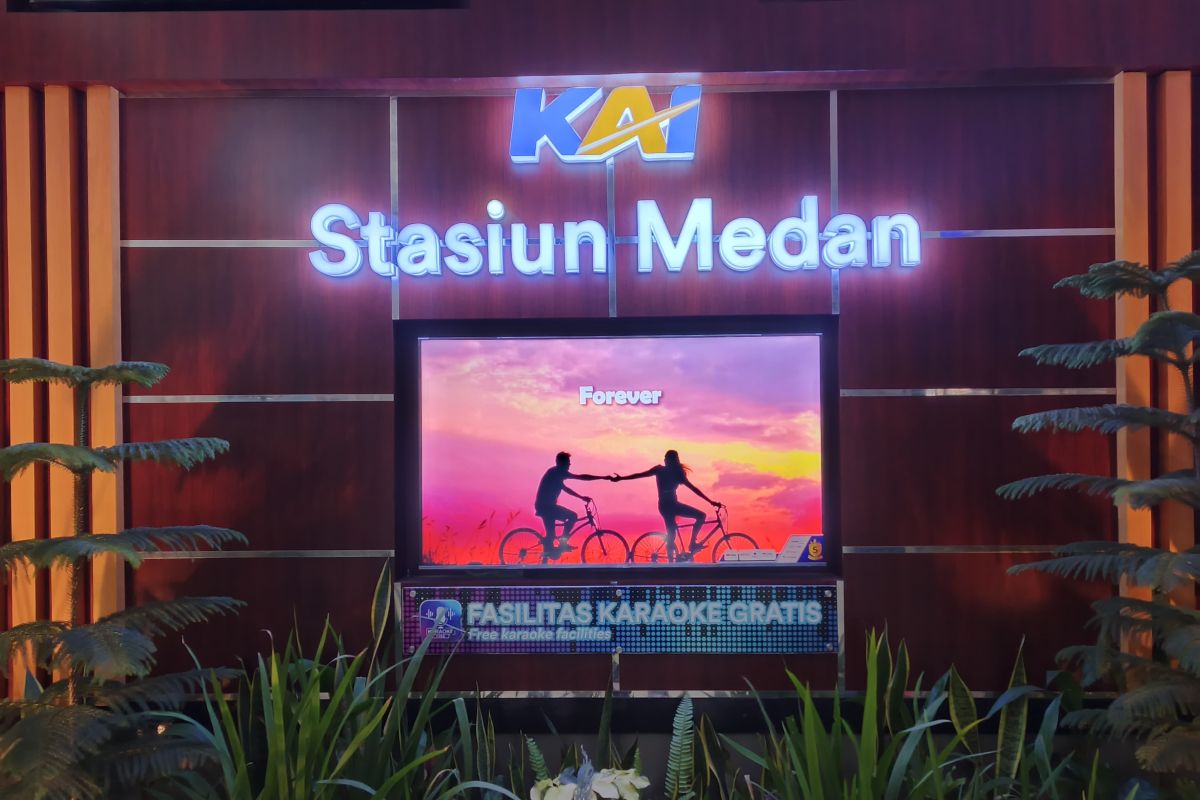 KAI Sumut sediakan layanan game zone dan karaoke gratis bagi calon penumpang