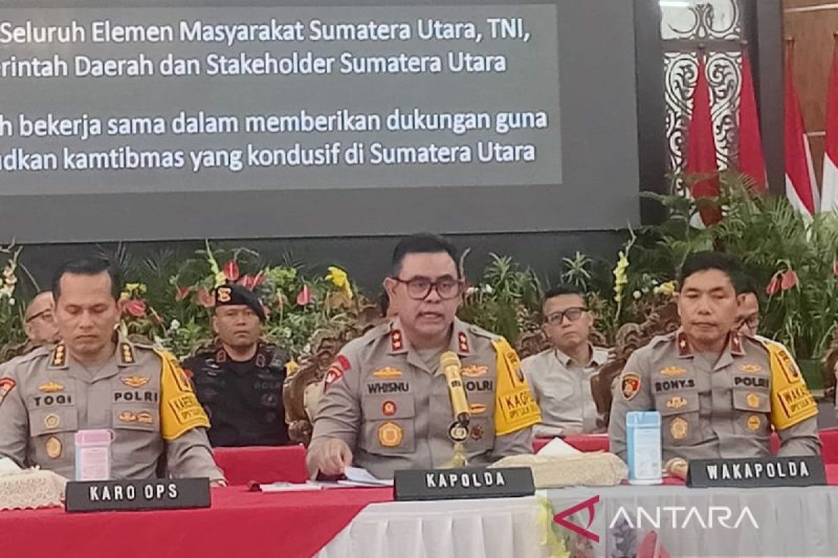 Polda Sumut sita 1,19 ton sabu-sabu hingga Desember 2024