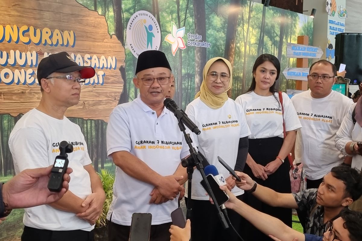 Mendikdasmen  luncurkan Gerakan Tujuh Kebiasaan Anak Indonesia Hebat