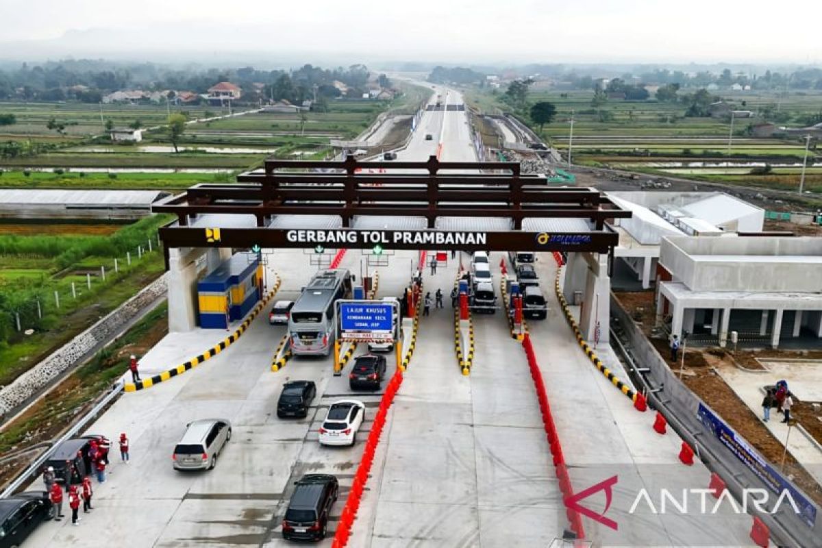 Jasa Marga buka jalur fungsional Jalan Tol Solo-Yogyakarta-NYIA