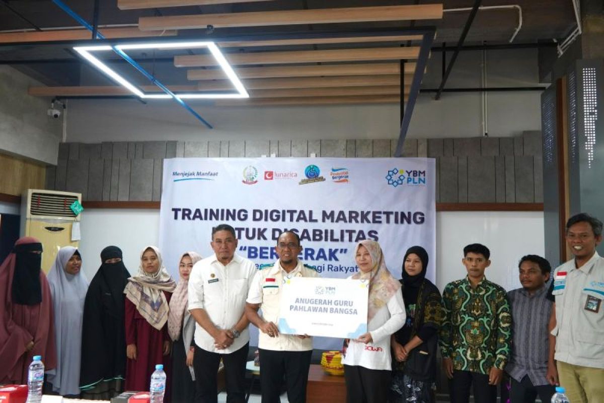 PLN Sulselrabar gelar "training digital marketing" bagi disabilitas