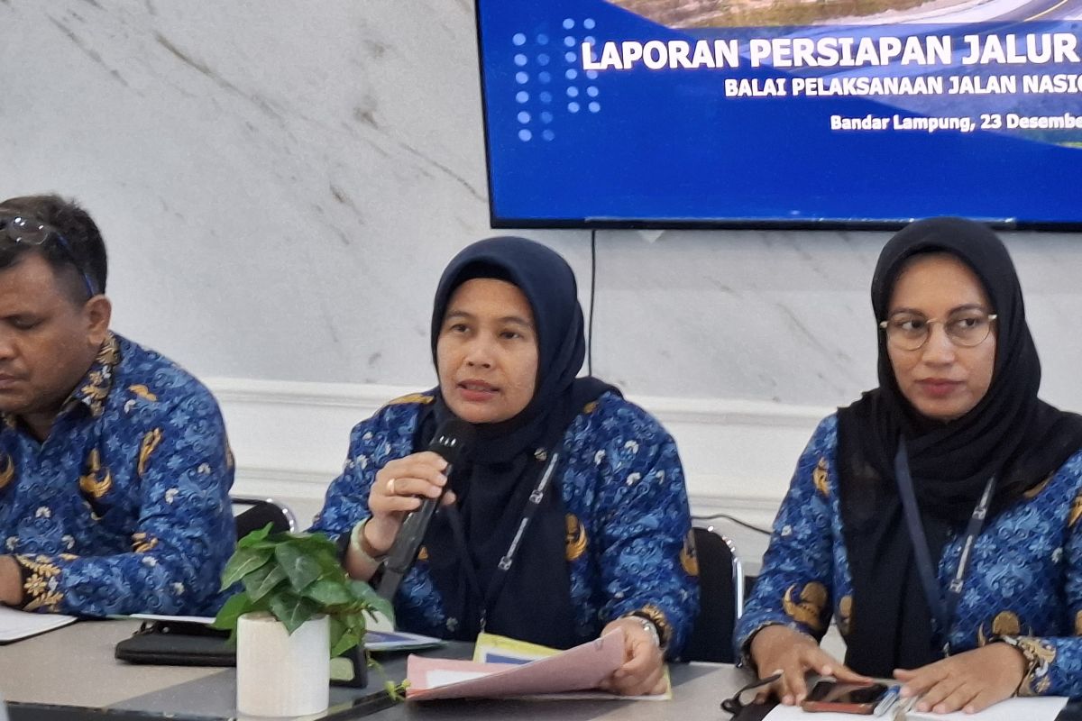 BPJN Lampung: Pengendara tunda perjalanan di Lintas Barat bila hujan