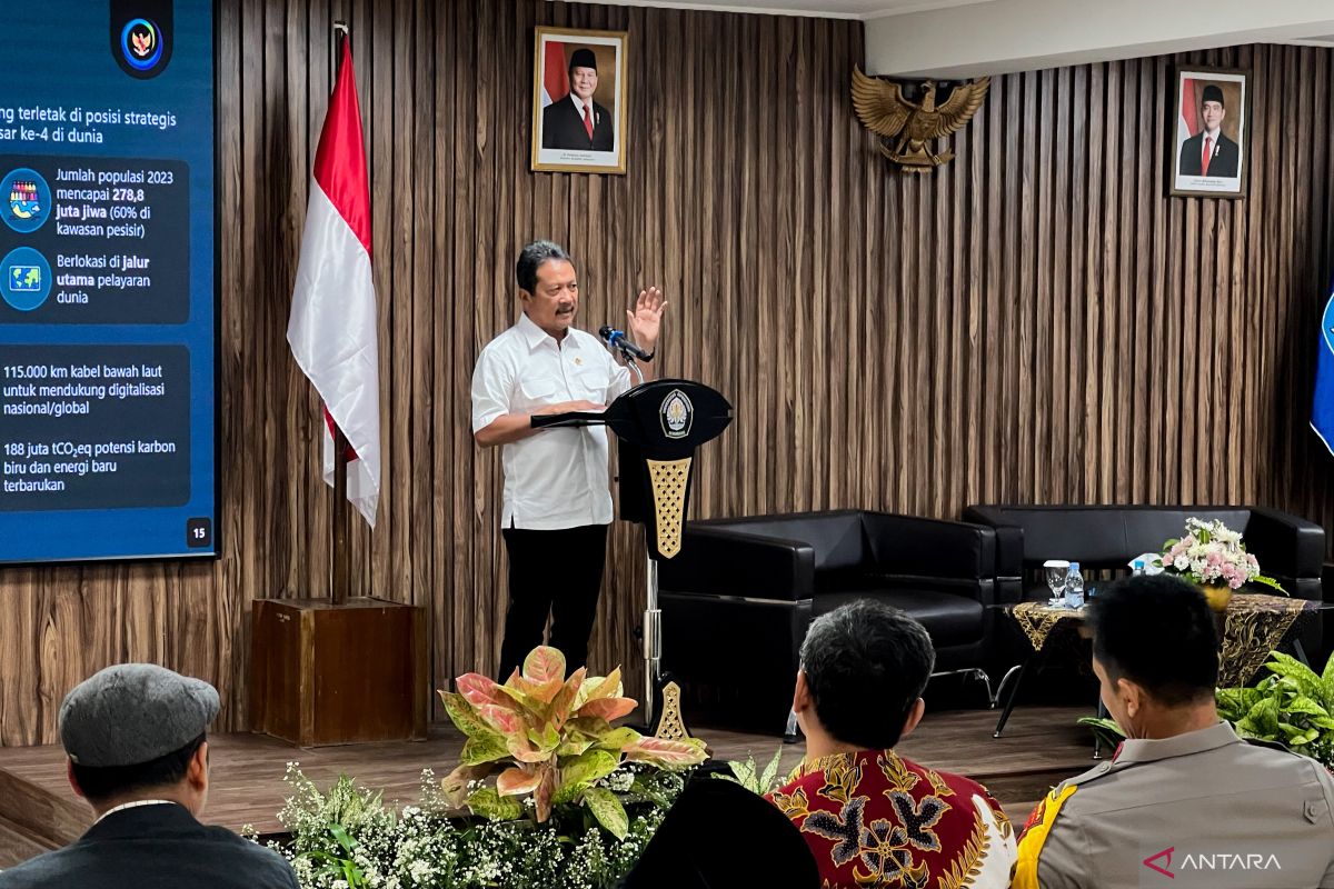 Menteri Trenggono ajak Undip sinergi sukseskan swasembada pangan