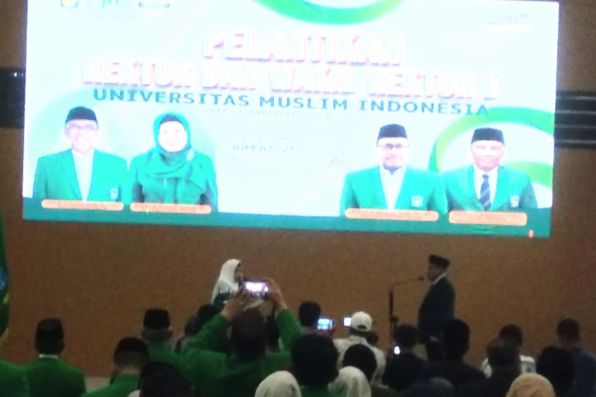 Prof Hambali Thalib dilantik sebagai Rektor UMI Makassarperiode 2024-2026