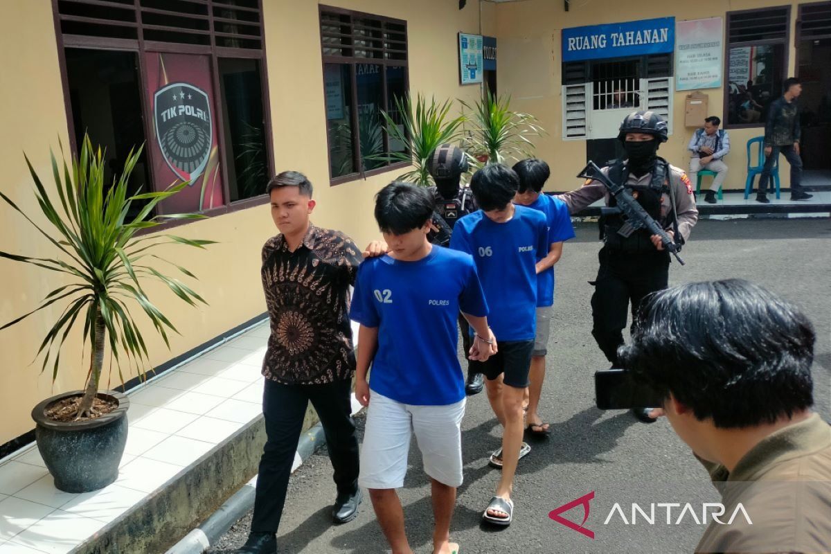 Aparat Polres Rejang Lebong tangkap enam pelaku tindak kejahatan