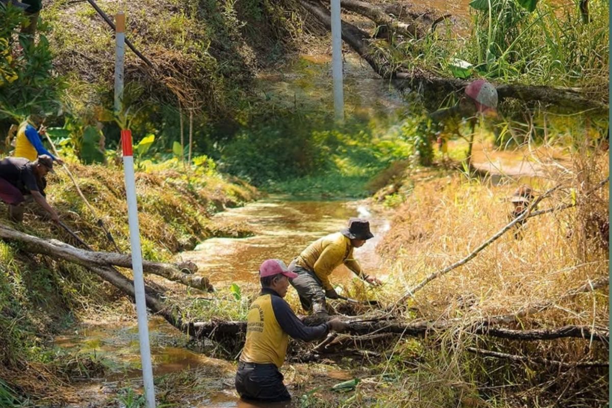 Pekanbaru gencarkan pembersihan saluran drainase dan sungai