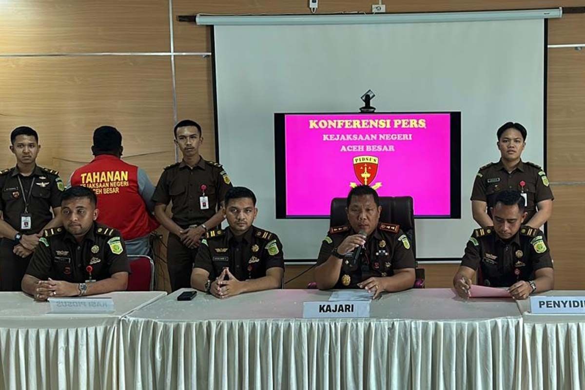 Kejari Aceh Besar tahan tersangka korupsi dana simpan pinjam PNPM