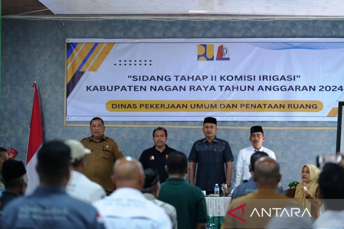 Pemkab Nagan Raya tuntaskan sidang pengelolaan jaringan irigasi, ini tujuannya