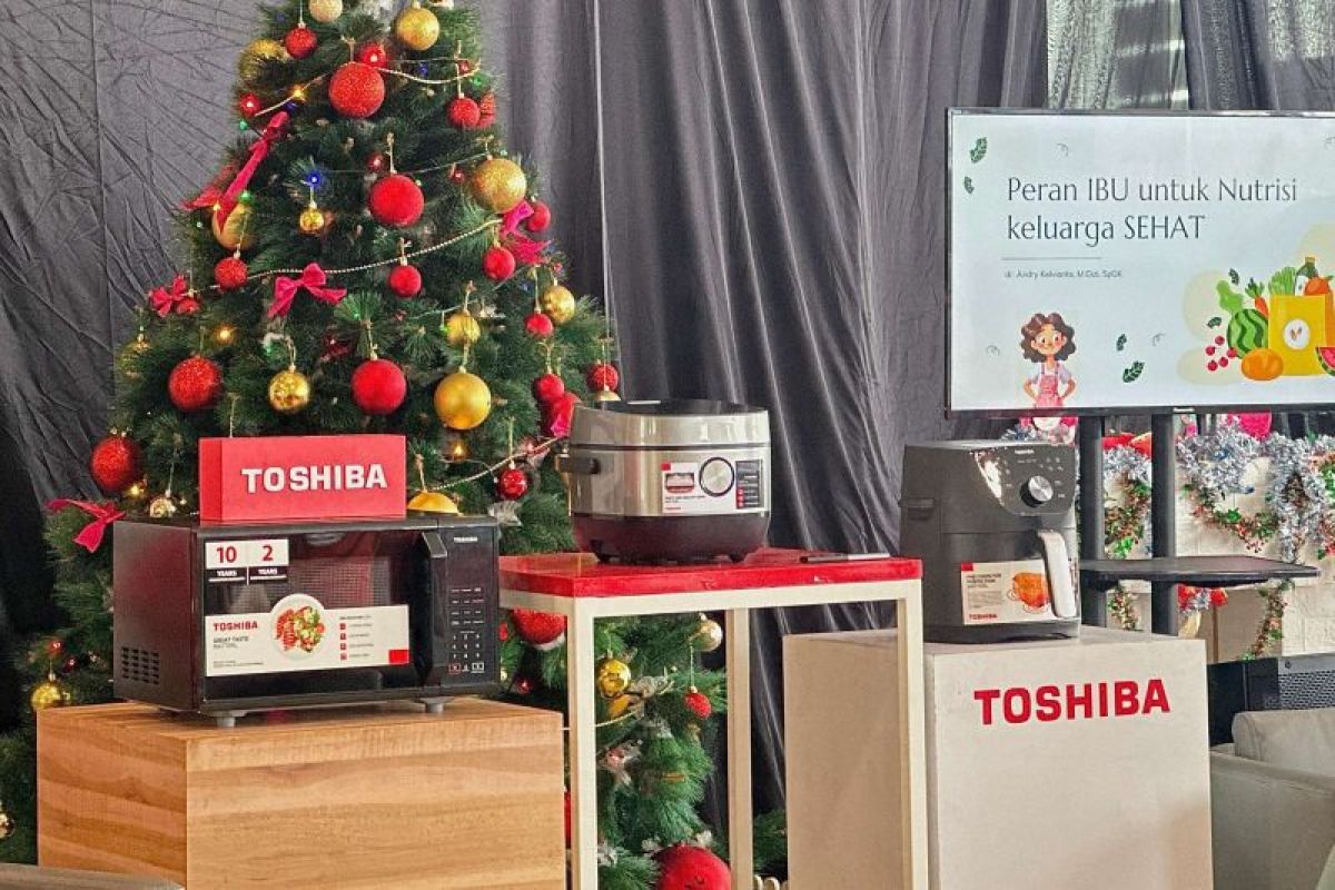 Toshiba hadirkan alat dapur modern untuk masak sehat dan praktis