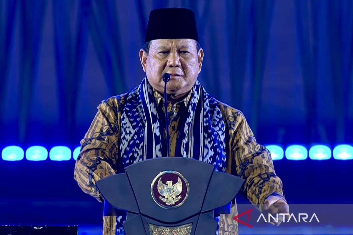 Prabowo tokoh terpopuler di Sosmed 2024