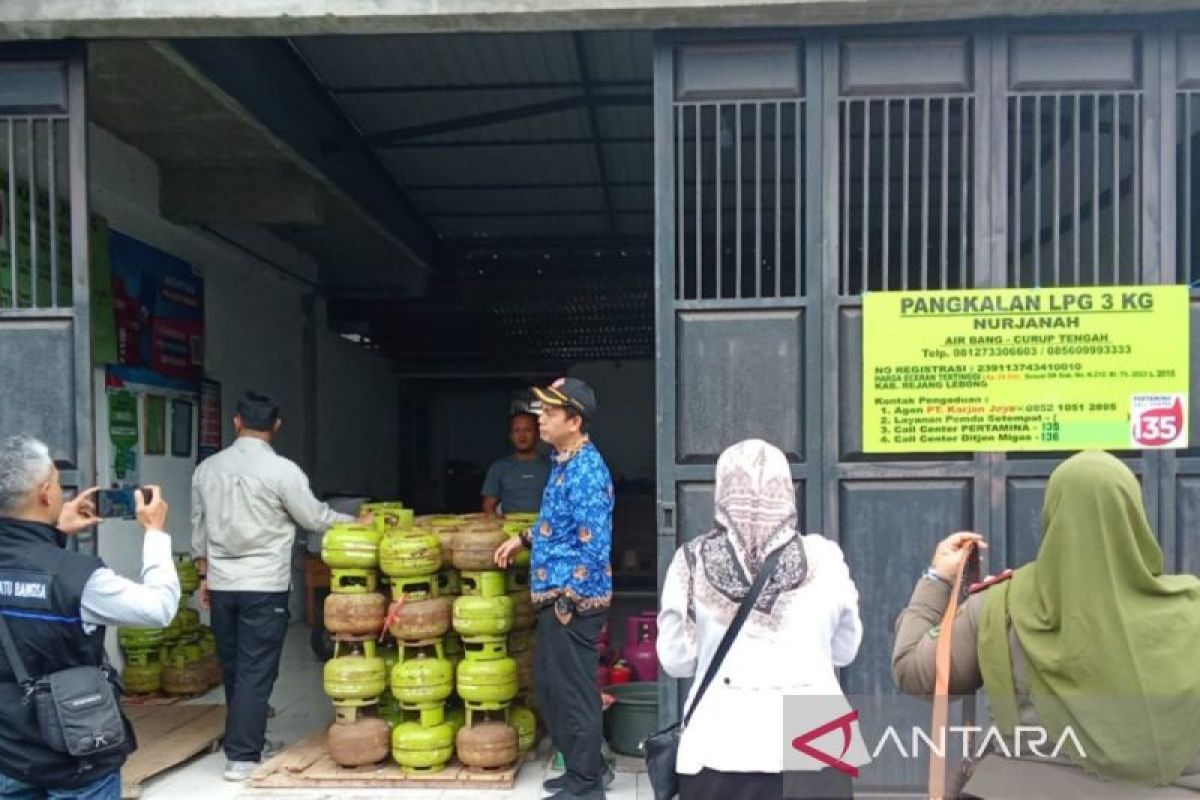 Polres Rejang Lebong awasi penyaluran gas bersubsidi 3 kilogram