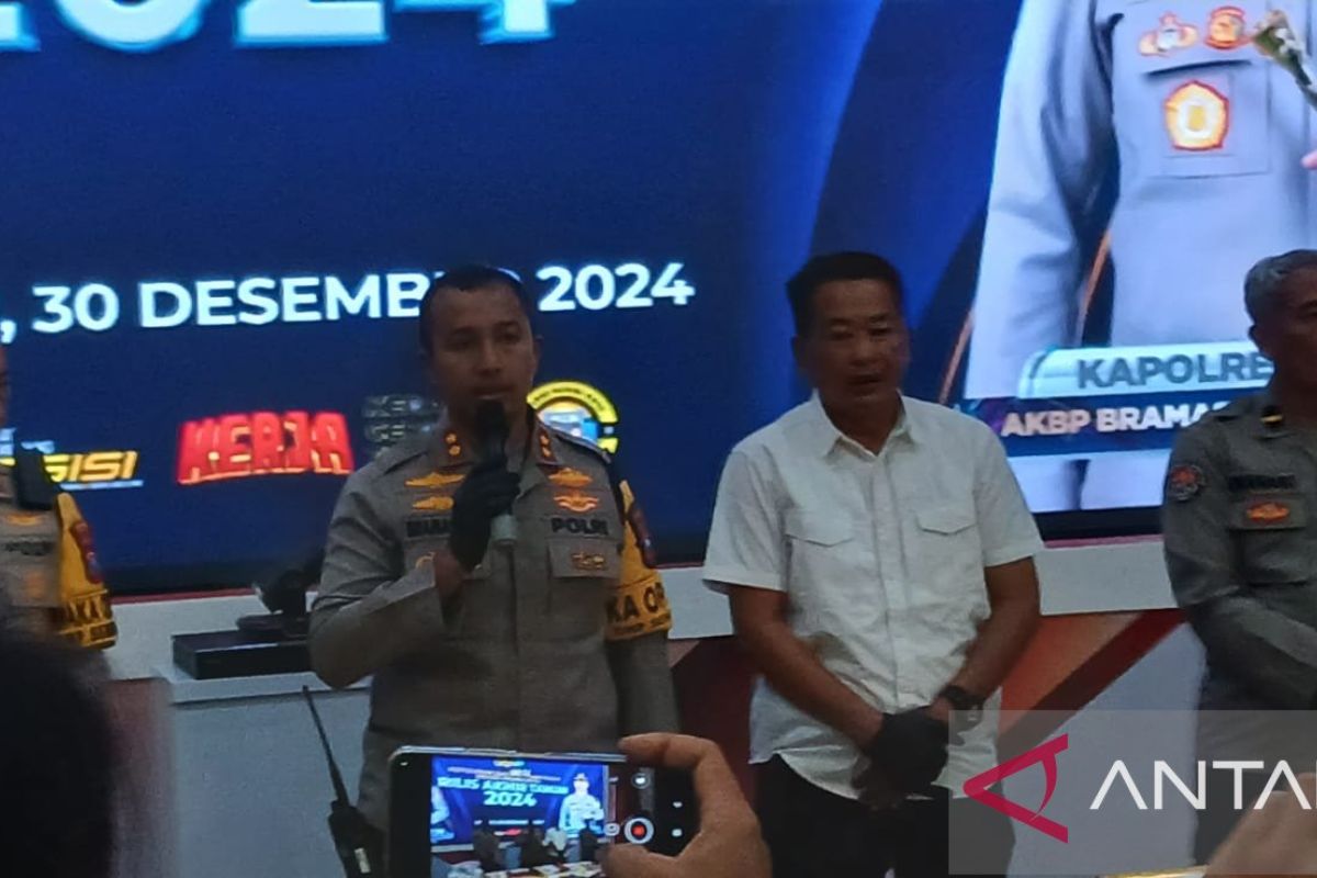 Polres Kediri Kota tangani 90 kasus narkoba selama 2024