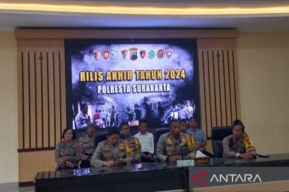 152 kasus pidana di Solo belum tuntas tahun 2024