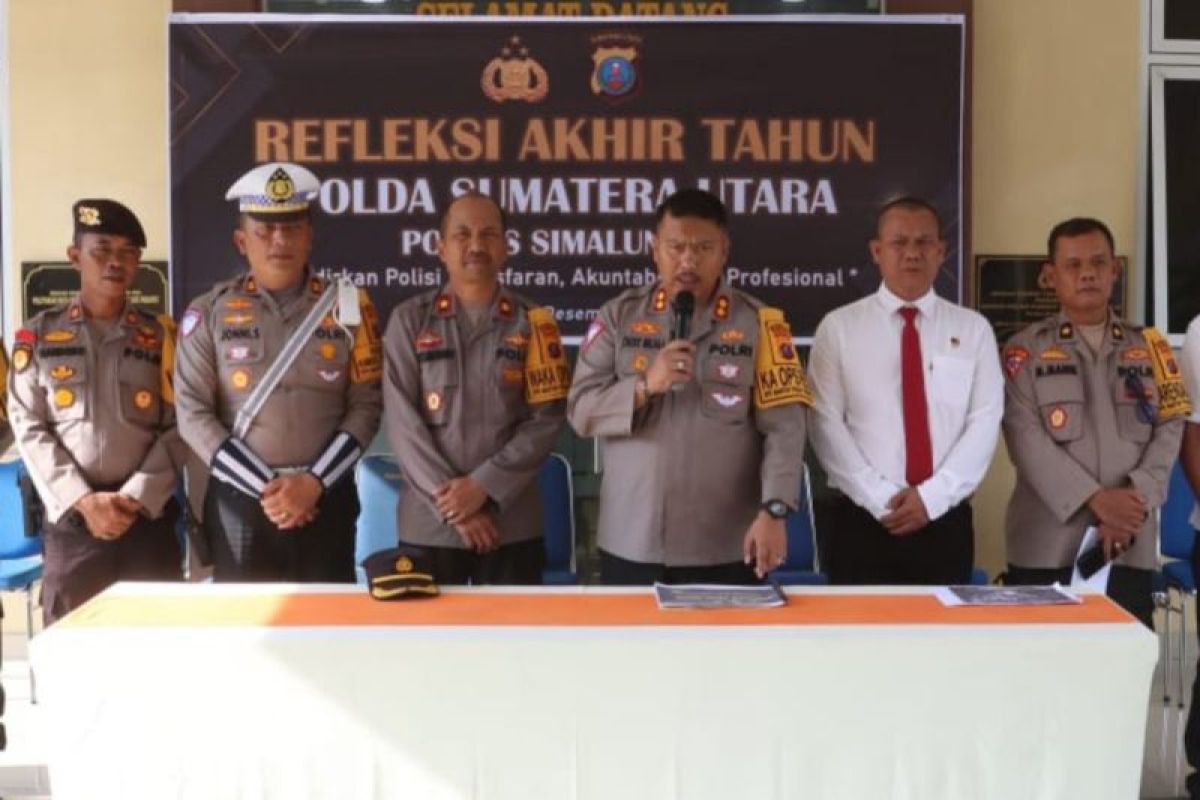 Kapolres Simalungun sebut  tindak pidana 2024  meningkat