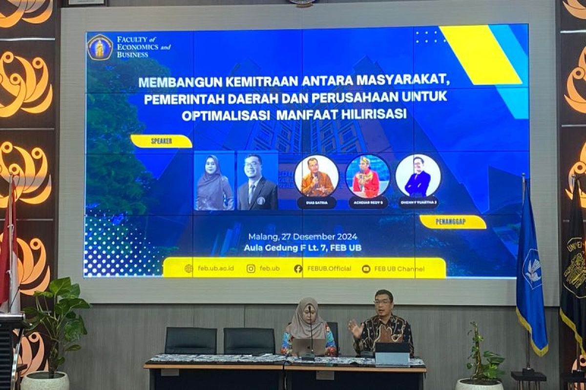 FEB UB: Pemerintah perkuat kemitraan optimalkan hilirisasi industri