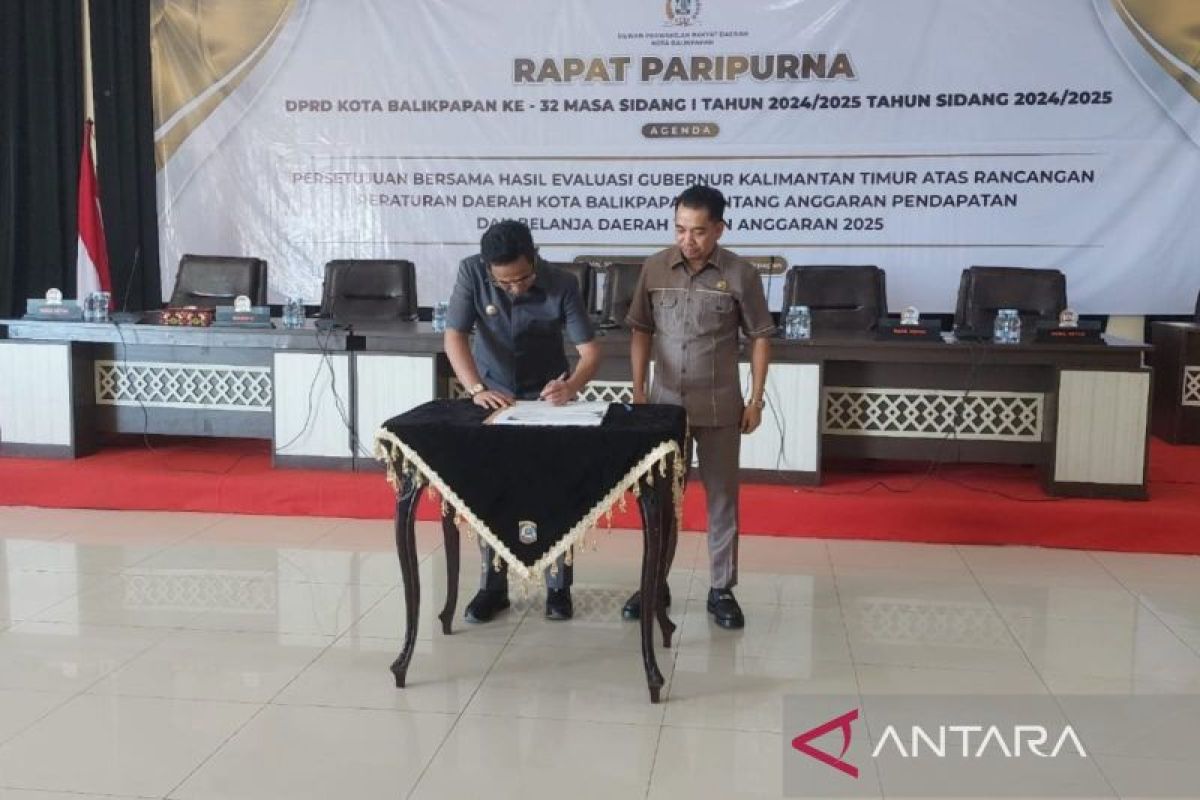 APBD Balikpapan Tahun 2025 disepakati Rp 4,5 triliun