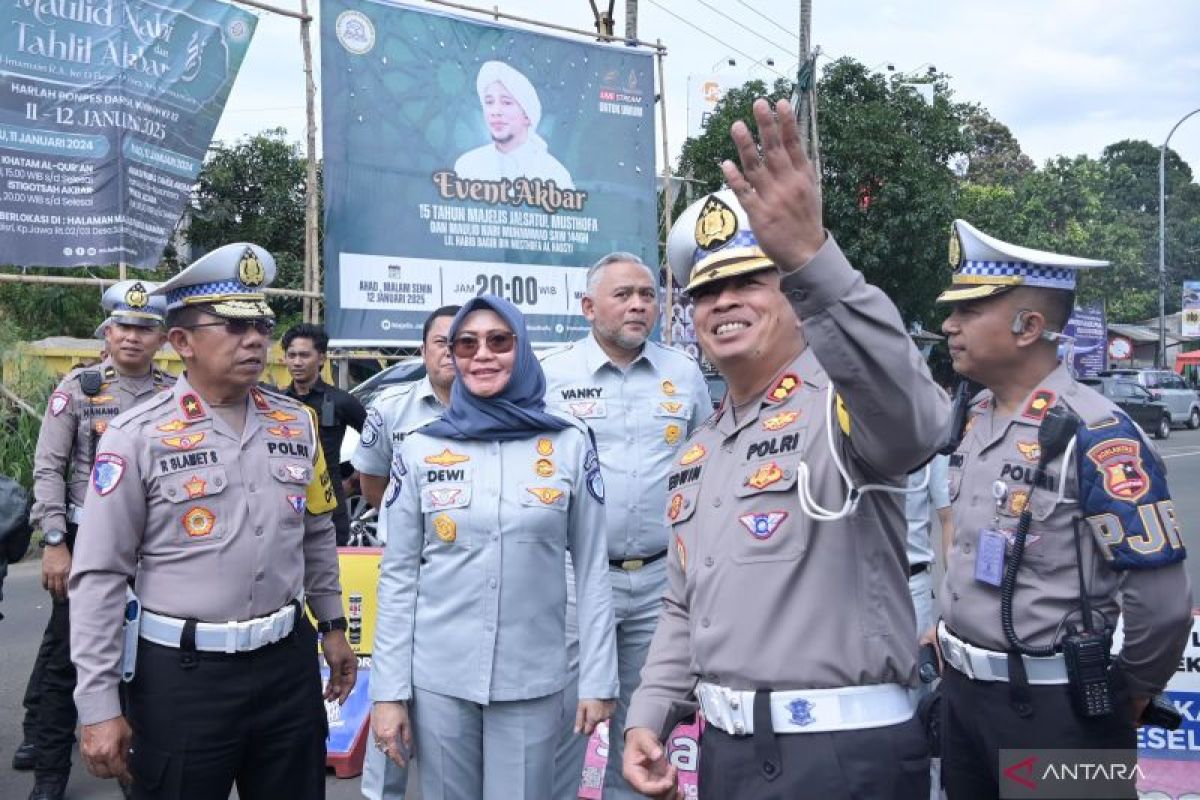 Jasa Raharja dan Polri imbau masyarakat pantau informasi rekayasa lalu lintas