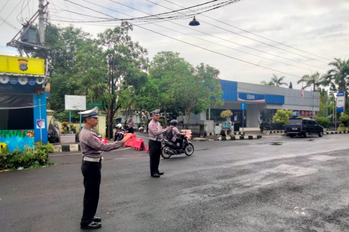 Polres Kulon Progo siapkan rekayasa lalu lintas malam Tahun Baru 2025